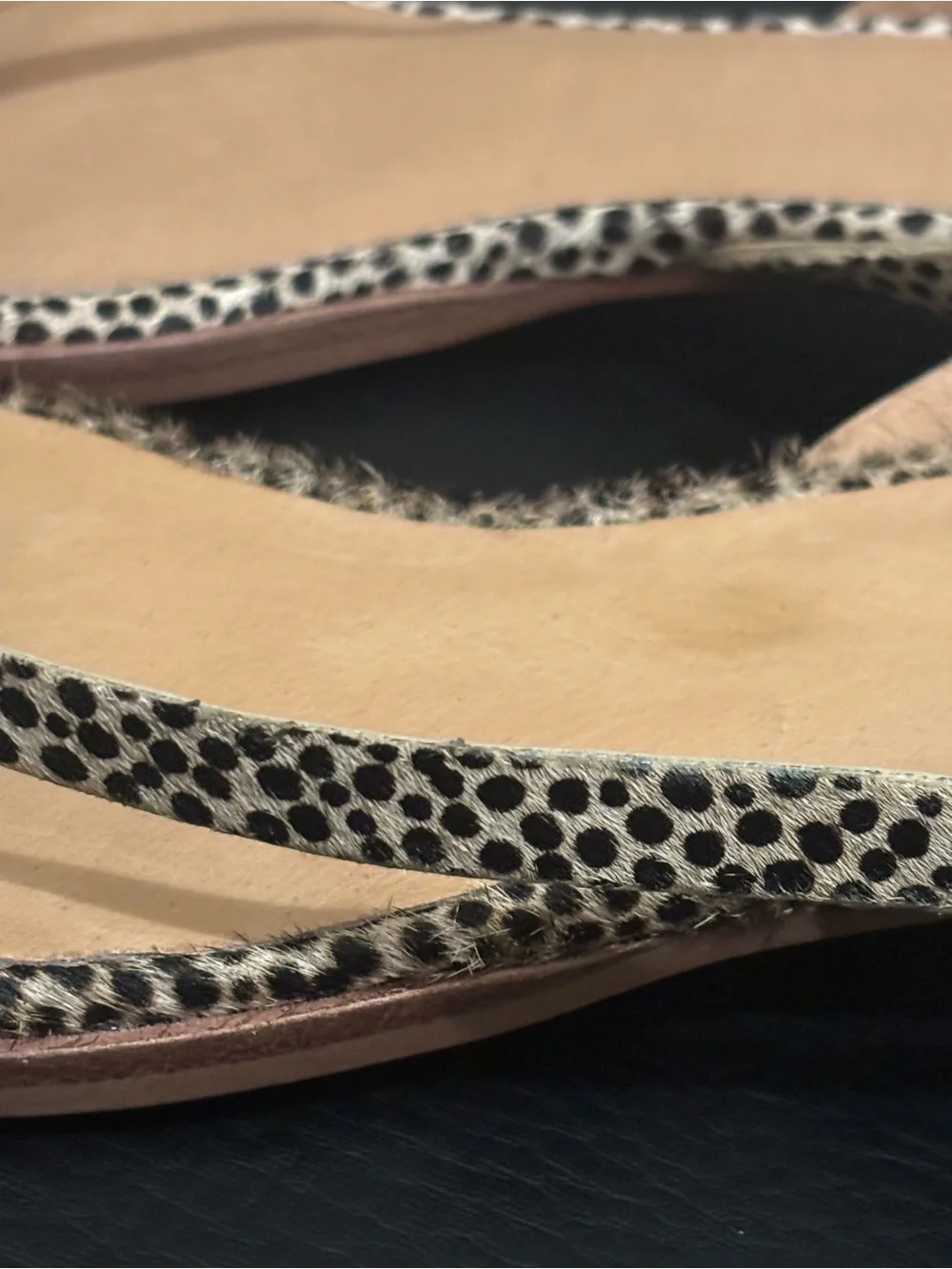 Madewell Heidi Sling Back Calfskin Strappy Sandals - 8.5